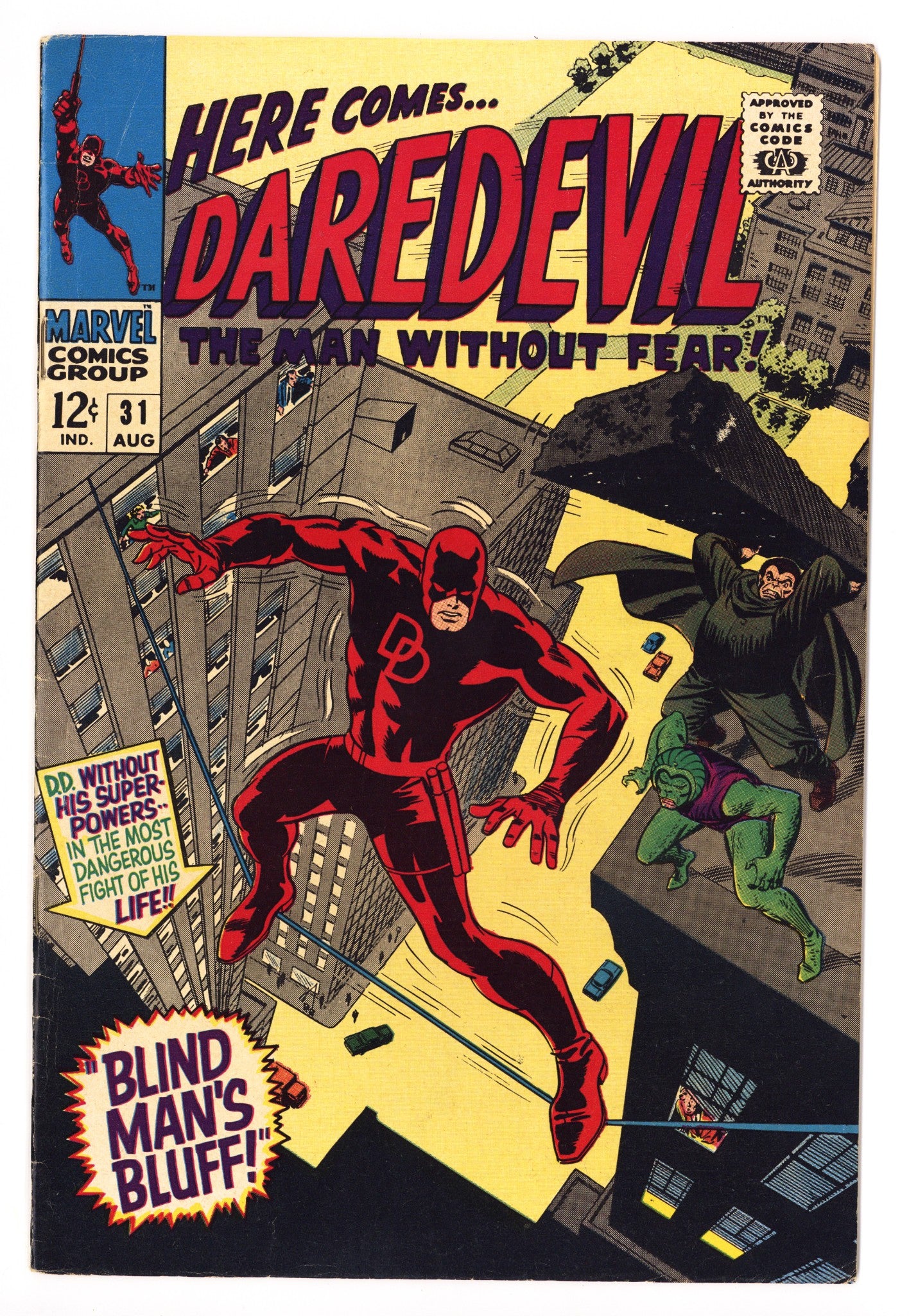 Daredevil Vol 1 31 VG+ (4.5) (1967) 