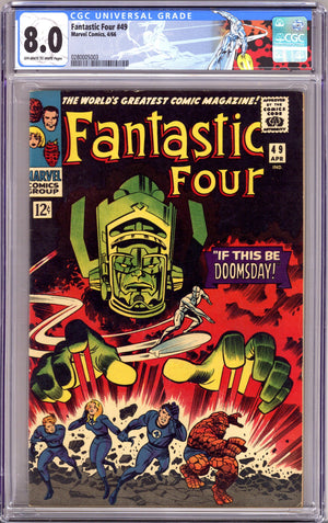 Fantastic Four Vol 1 49 CGC 8.0 (VF) (1966)
