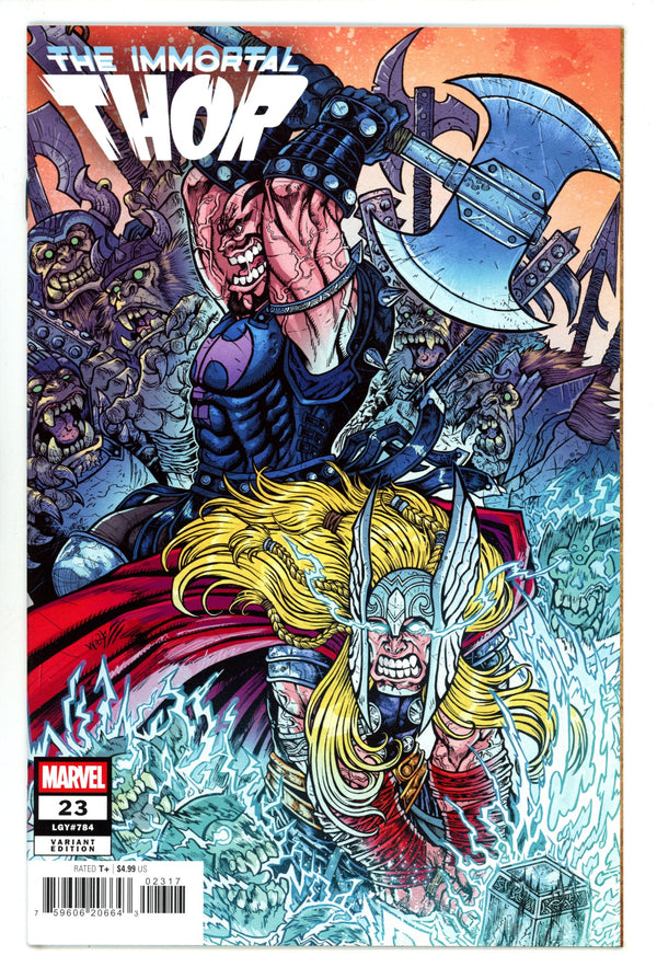 Immortal Thor 23 NM- (9.2) (2025) Wolf Incentive Variant