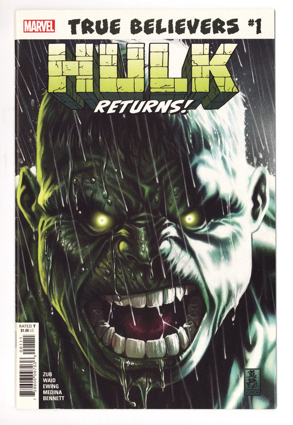 True Believers: Hulk Returns 1 Mid Grade (2019)