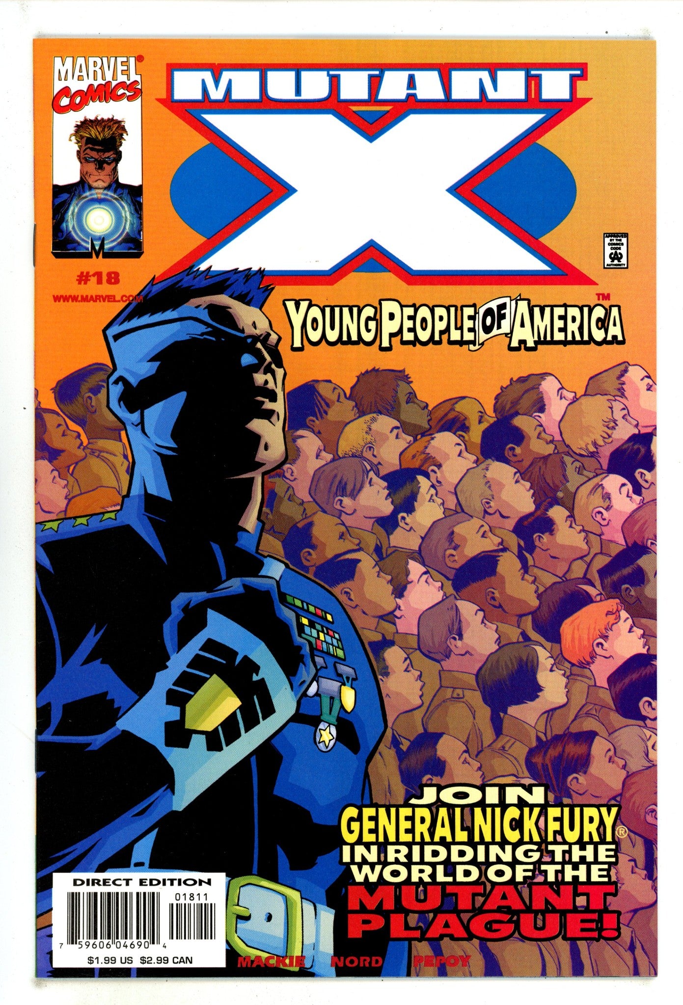 Mutant X 18 High Grade (2000) 