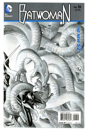 Batwoman Vol 1 16 VF- (7.5) (2013) III B&W Wraparound Variant