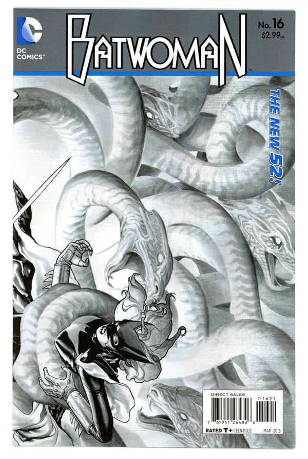 Batwoman Vol 1 16 VF- (7.5) (2013) III B&W Wraparound Variant