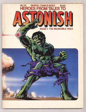 The Marvel Comics Index 7A Very Low Grade (1978)