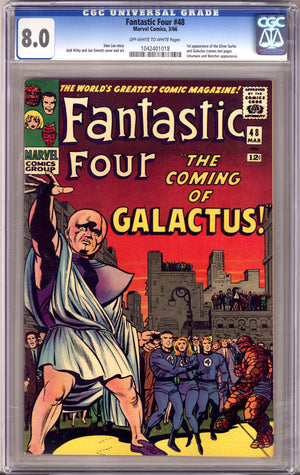 Fantastic Four Vol 1 48 CGC 8.0 (VF) (1966)