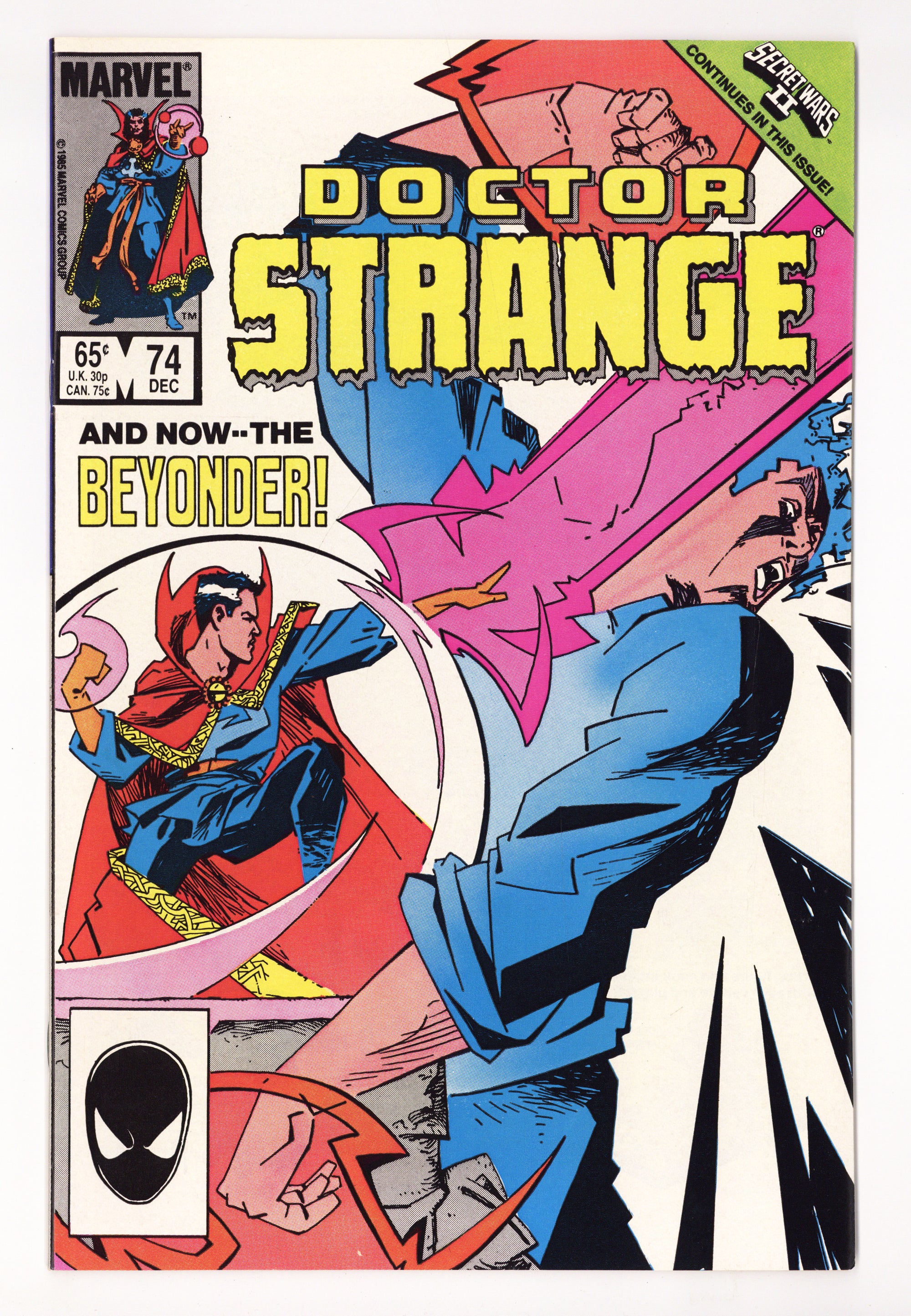 Doctor Strange Vol 2 74 High Grade (1985) 