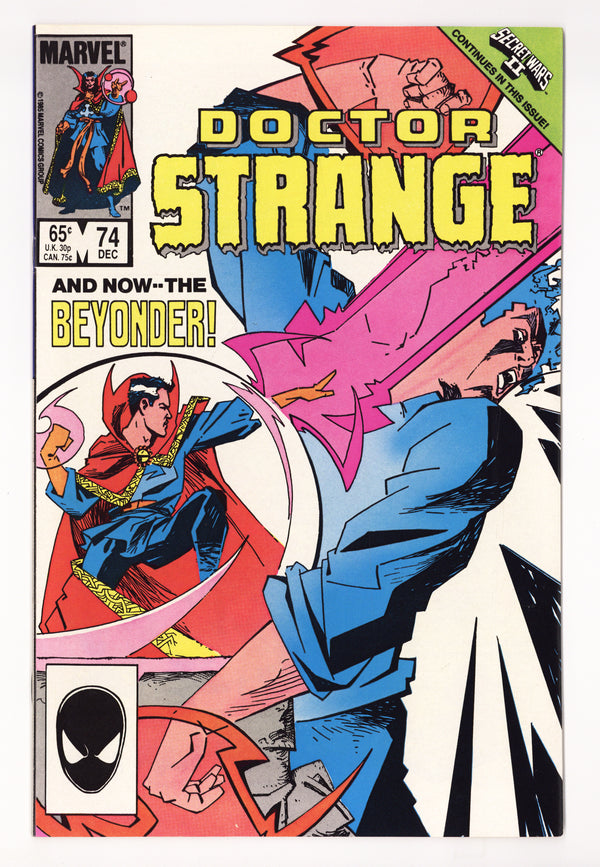 Doctor Strange Vol 2 74 High Grade (1985)
