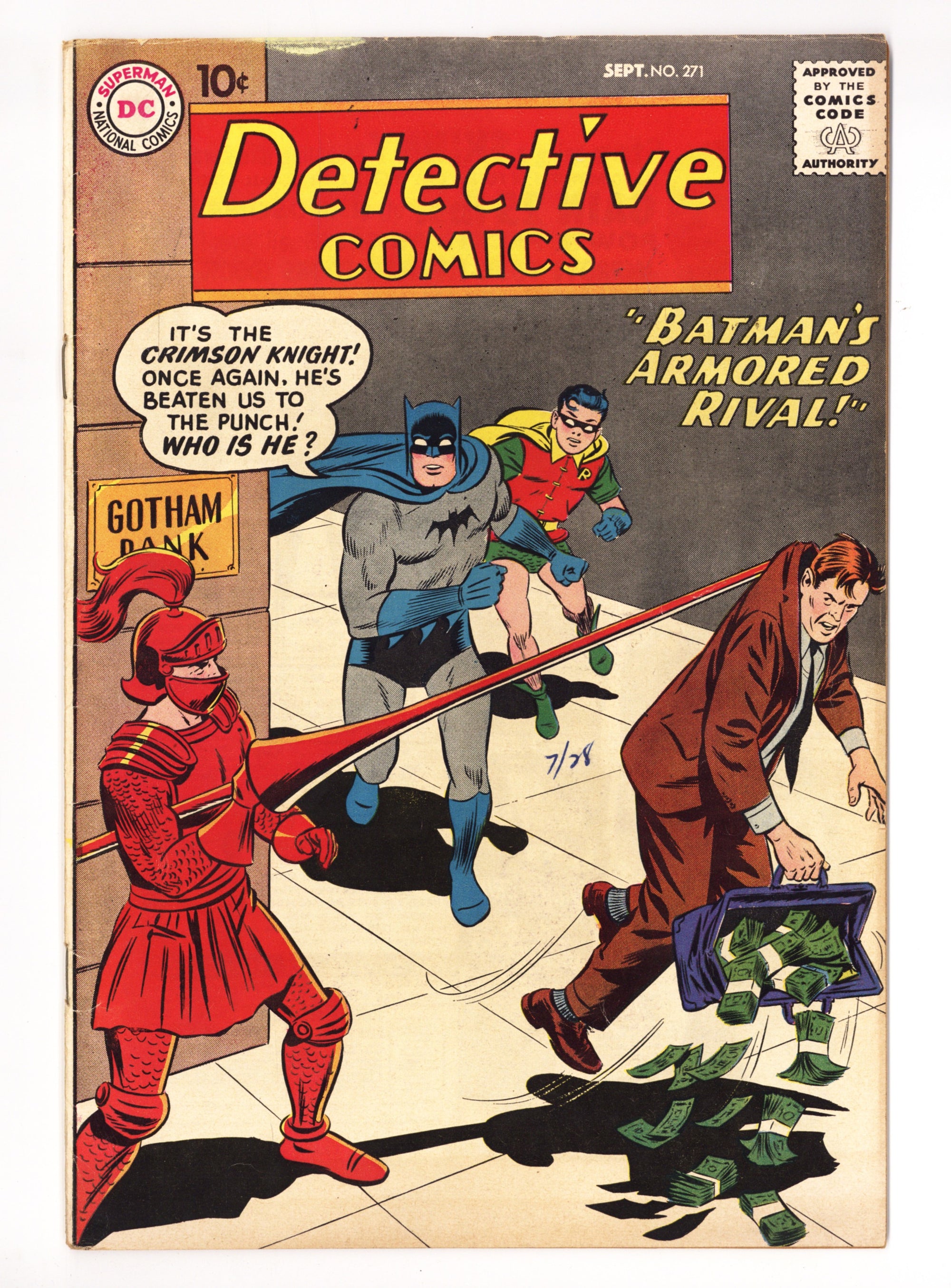 Detective Comics Vol 1 271 FN (6.0) (1959) 