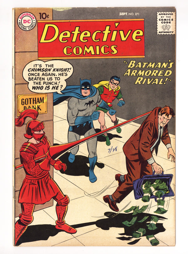 Detective Comics Vol 1 271 FN (6.0) (1959)