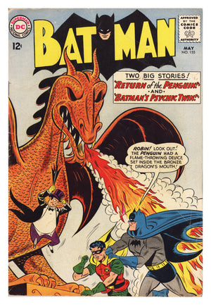 Batman Vol 1 155 VG- (3.5) (1963)