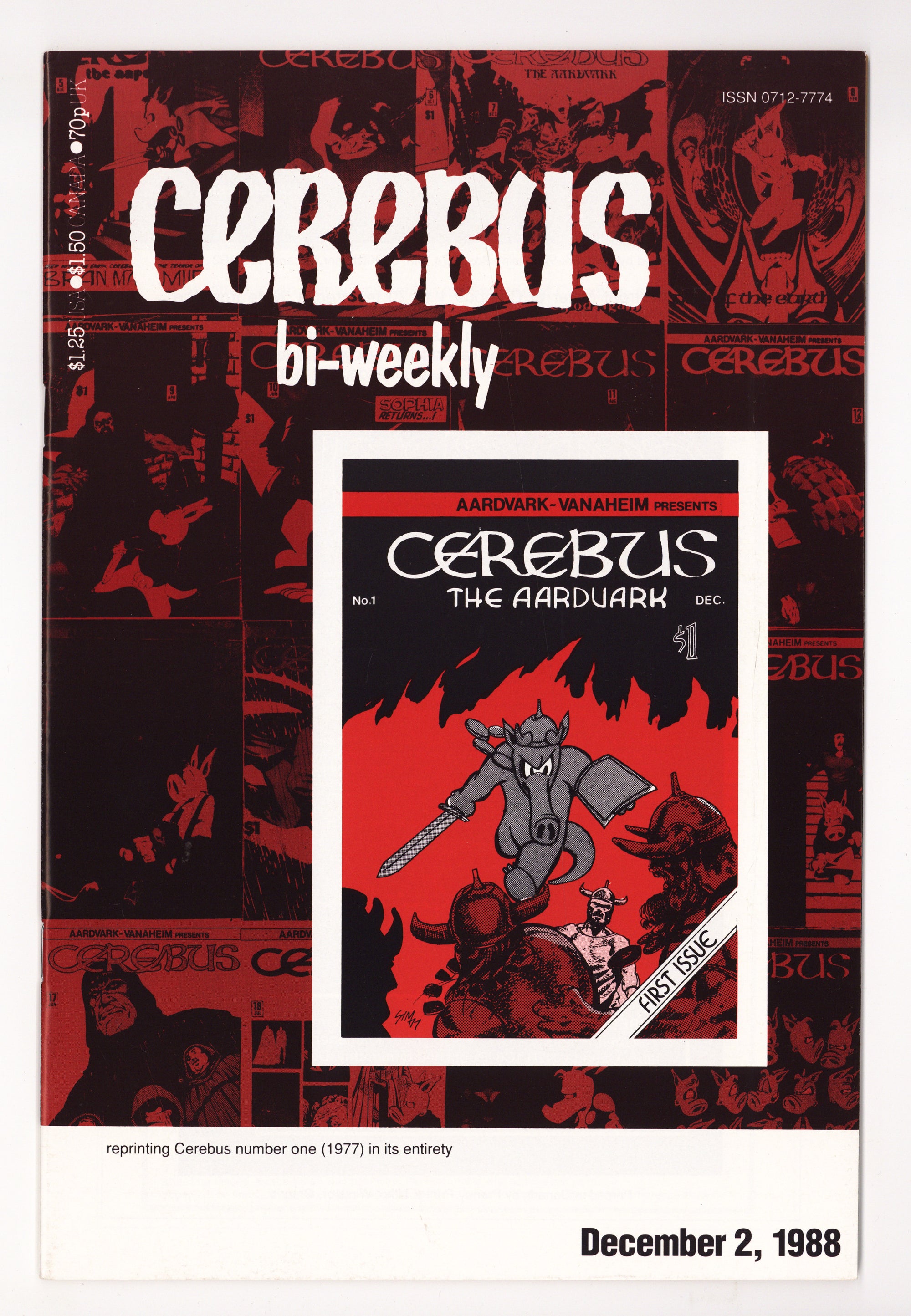 Cerebus Bi-Weekly 1 High Grade (1988) 