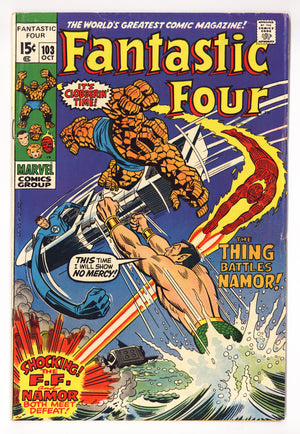 Fantastic Four Vol 1 103  VG/FN (5.0)   (1970)