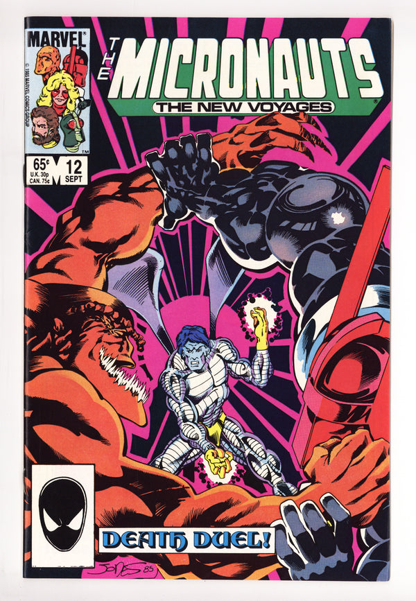 Micronauts Vol 2 12 Mid Grade (1985)