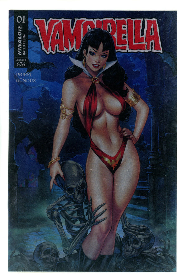 Vampirella Vol 8 1 Chatzoudis Foil Incentive Variant NM (2025)