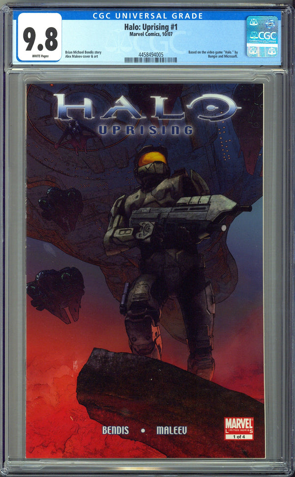 Halo: Uprising 1 CGC 9.8 (NM/M) (2007)