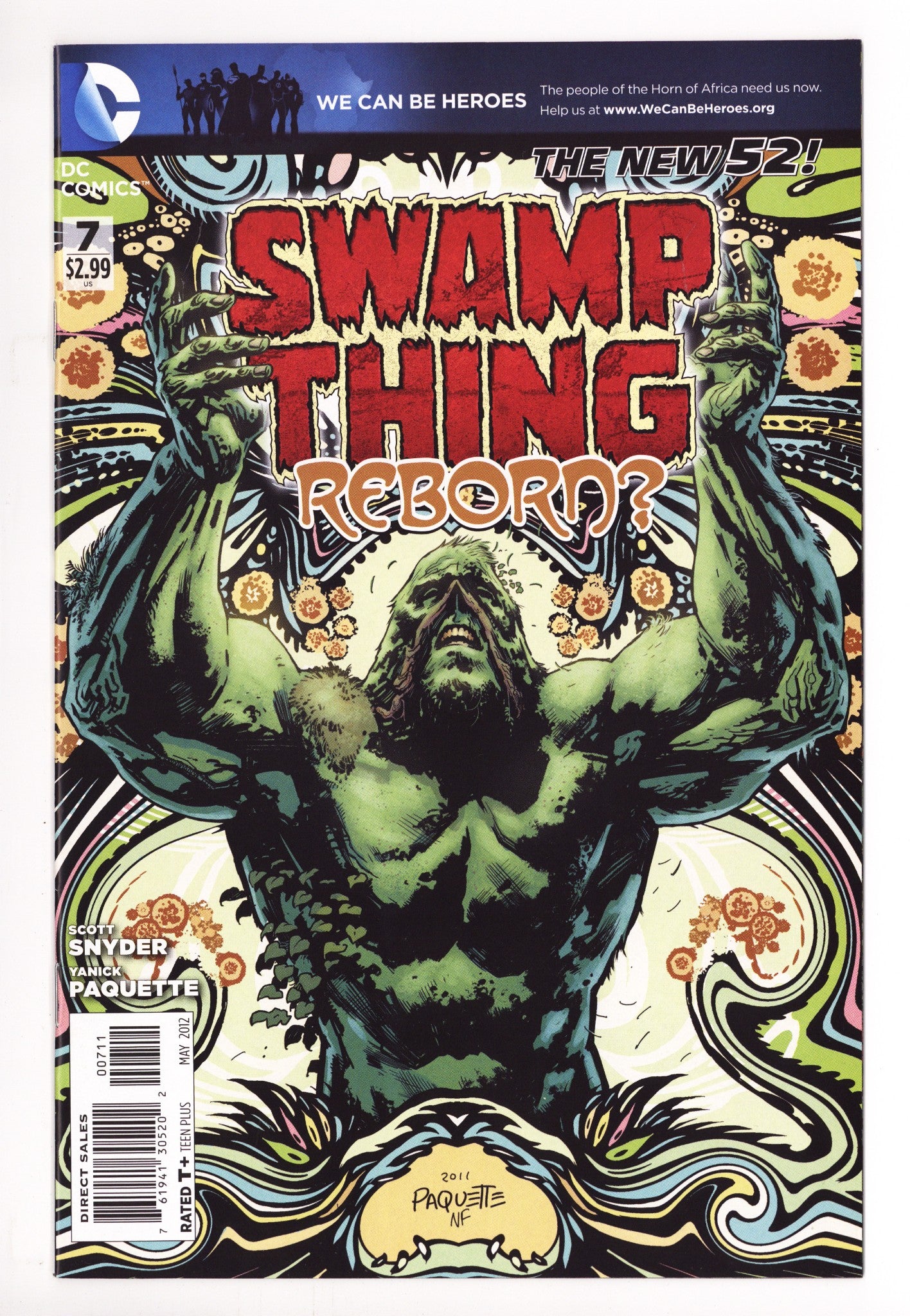 Swamp Thing Vol 5 7 High Grade (2012) 