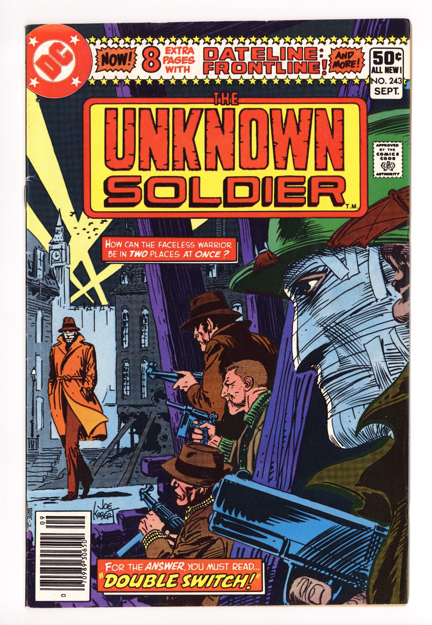 Unknown Soldier Vol 1 243 Mid Grade (1980) 