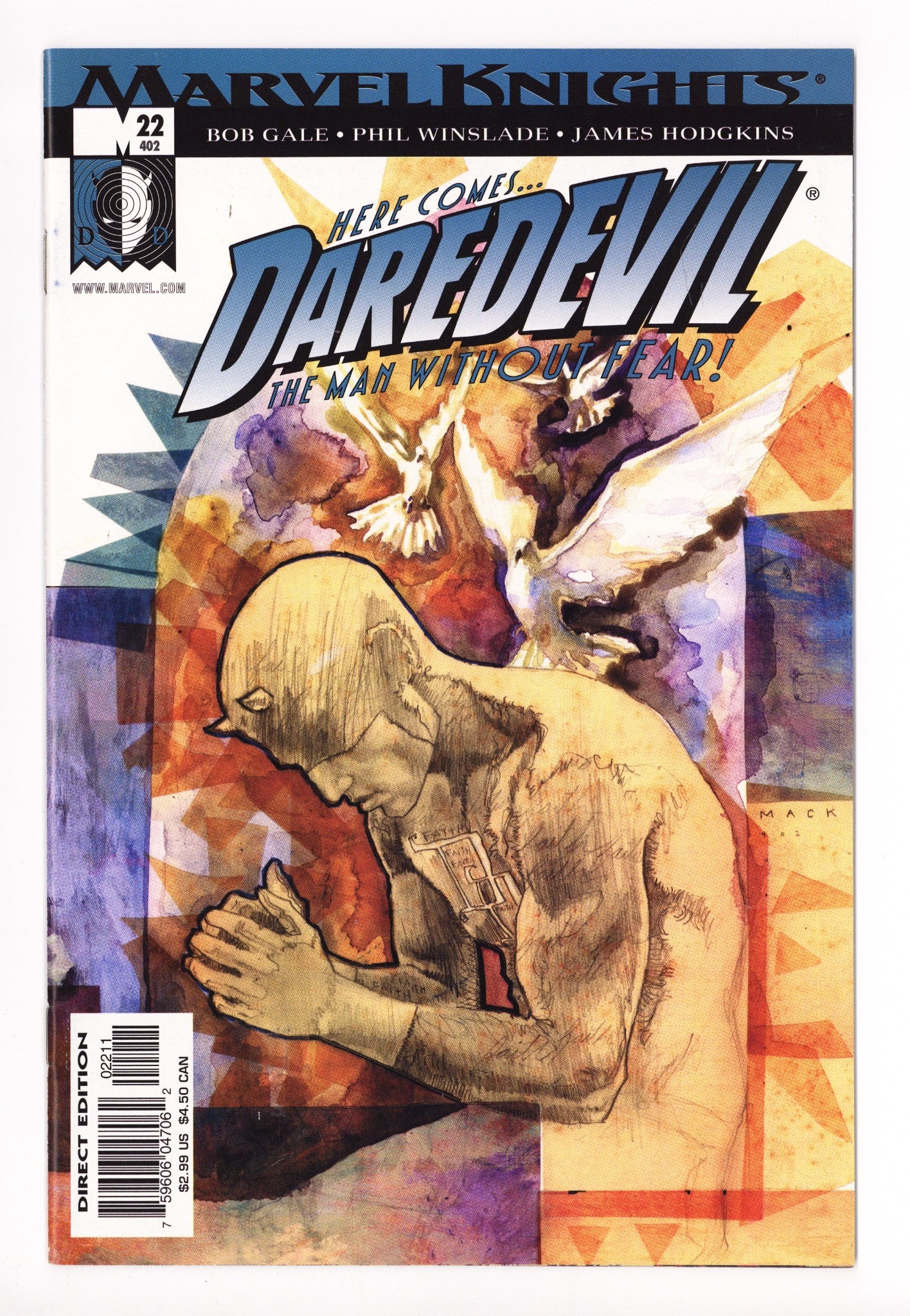 Daredevil Vol 2 22 (402) High Grade (2001) 