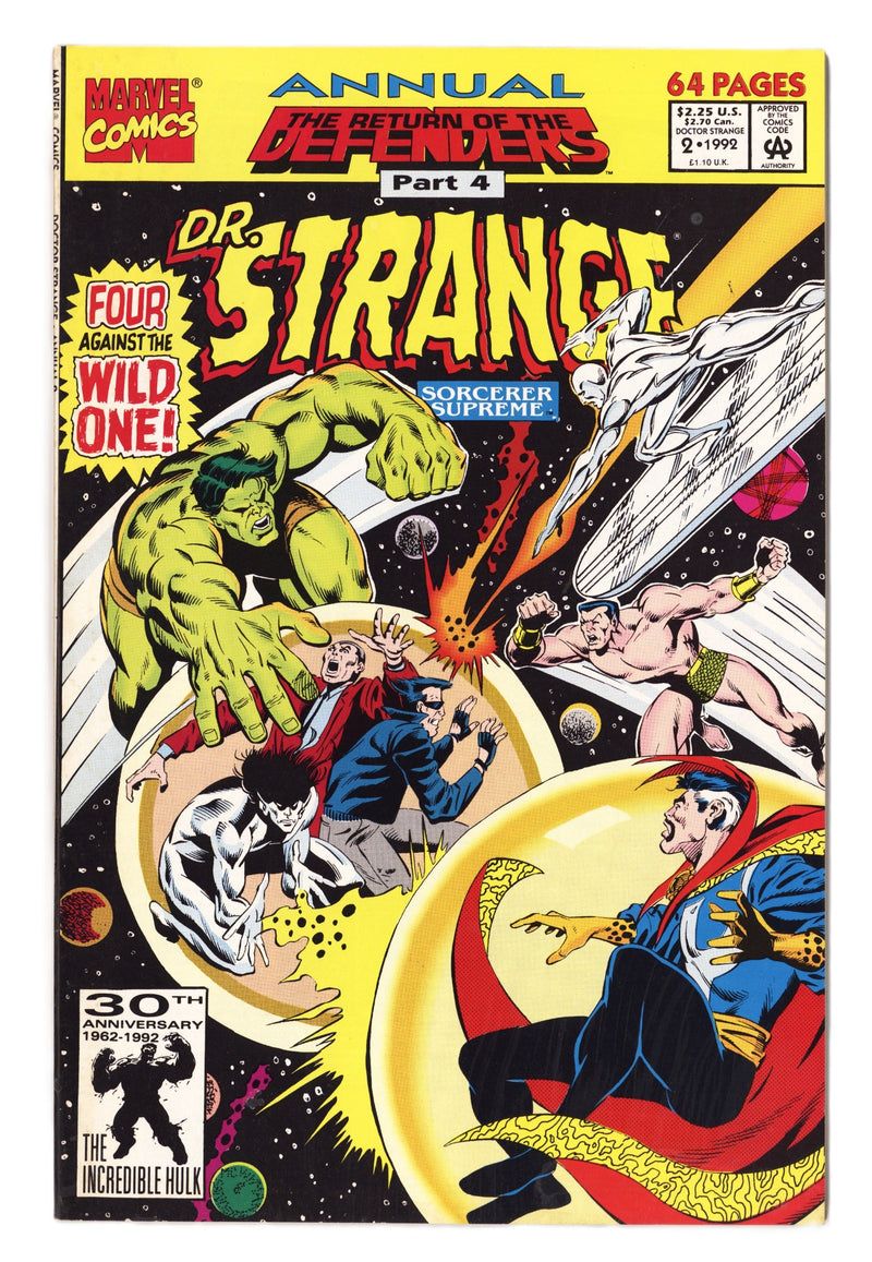Doctor Strange, Sorcerer Supreme Annual 2 Mid Grade (1992) 