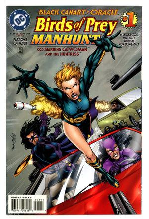 Birds of Prey: Manhunt 1 Mid Grade (1996)