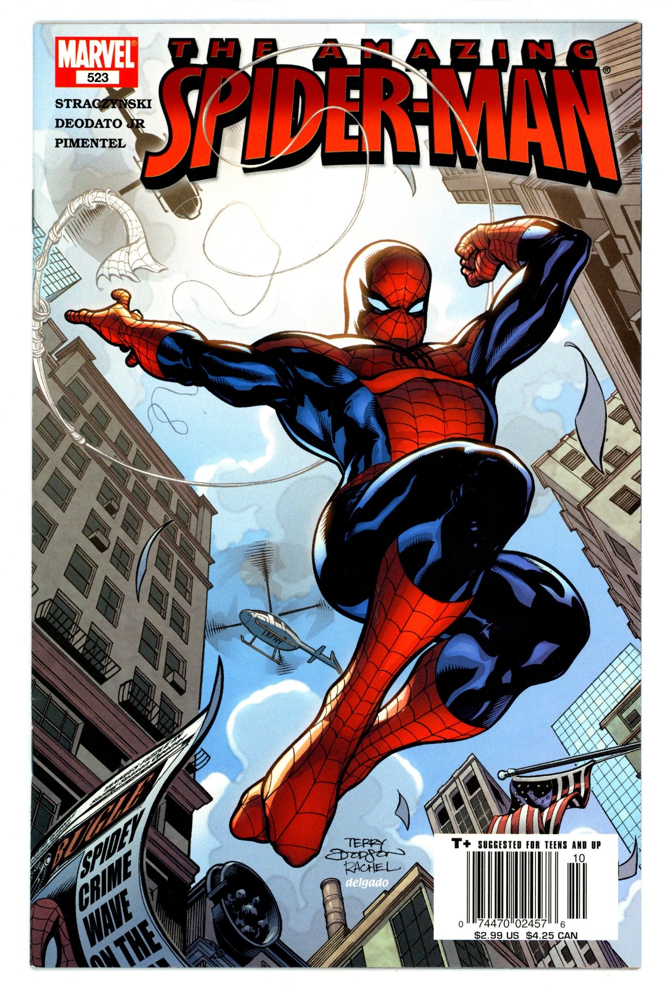 The Amazing Spider-Man Vol 2 523 VF+ (8.5) (2005) Newsstand 