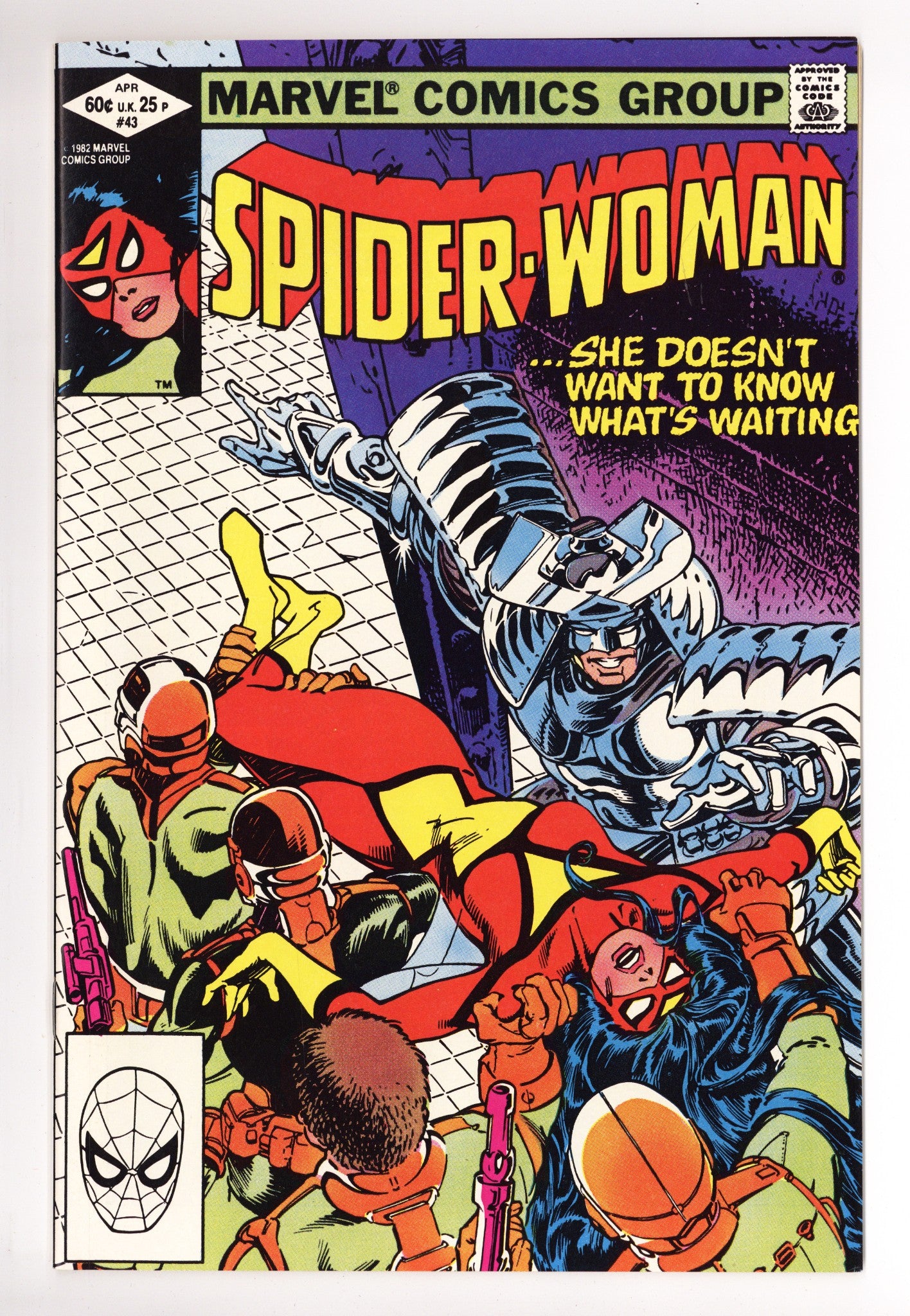 Spider-Woman Vol 1 43 NM (9.4) (1982) 