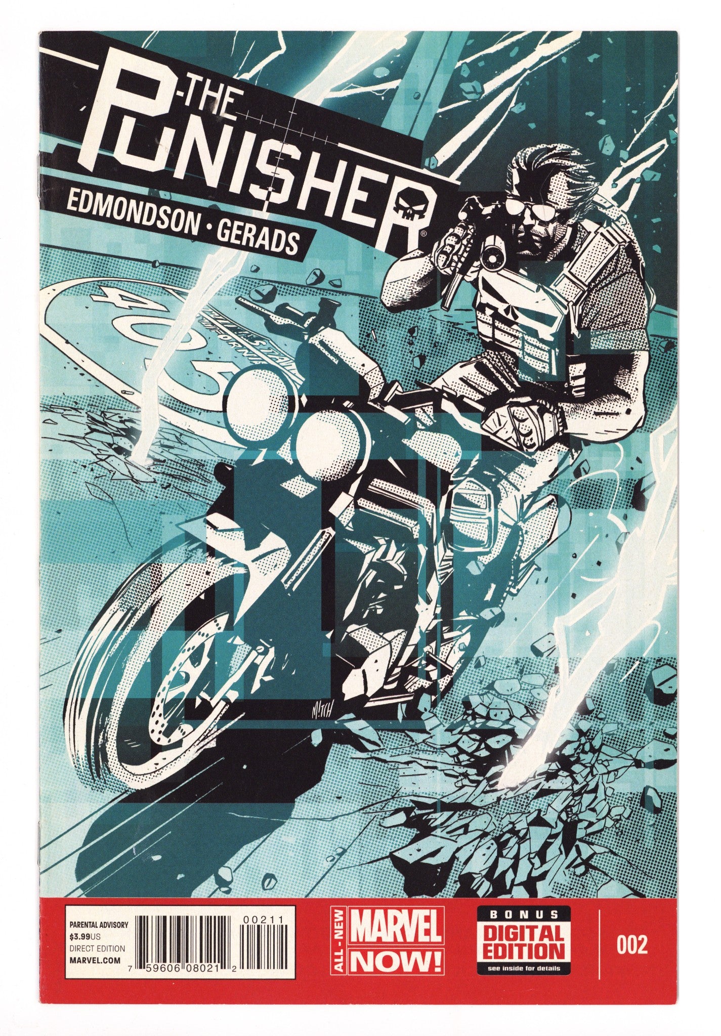 The Punisher Vol 10 2 High Grade (2014) 