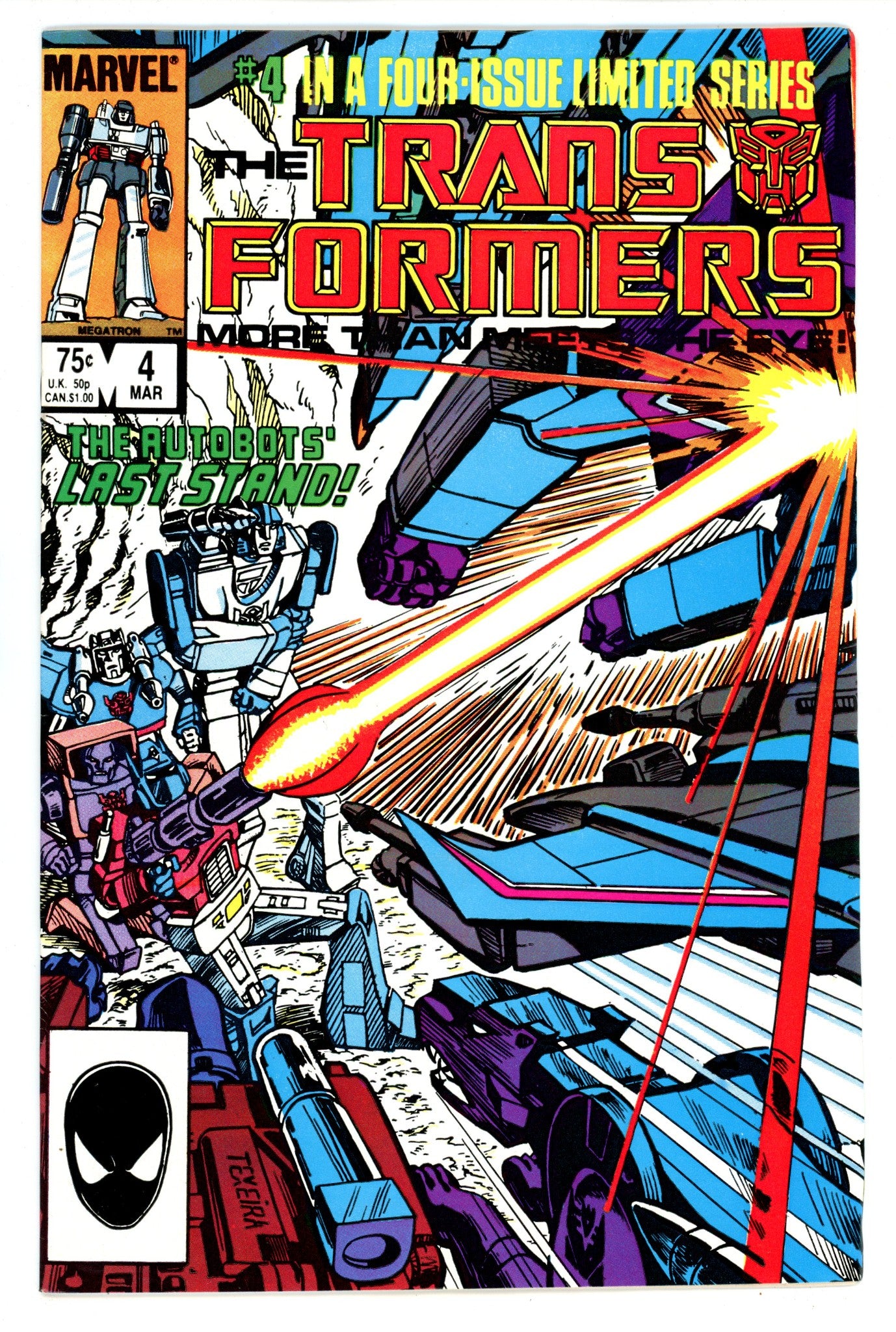 The Transformers 4 FN/VF (7.0) (1985) 