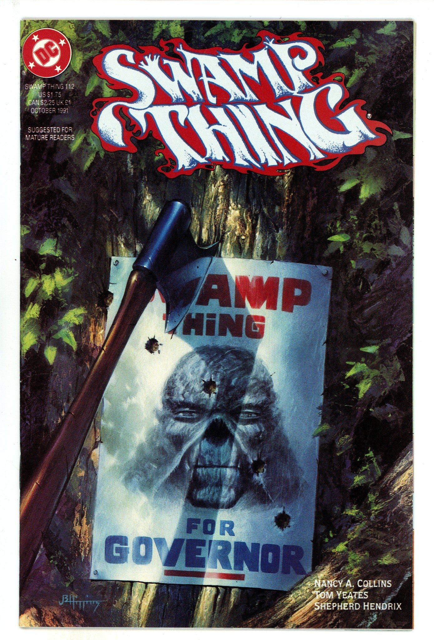 Swamp Thing Vol 1 112 Mid Grade (1991) 