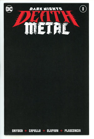 Dark Nights: Death Metal 1 High Grade (2020) Blank Variant