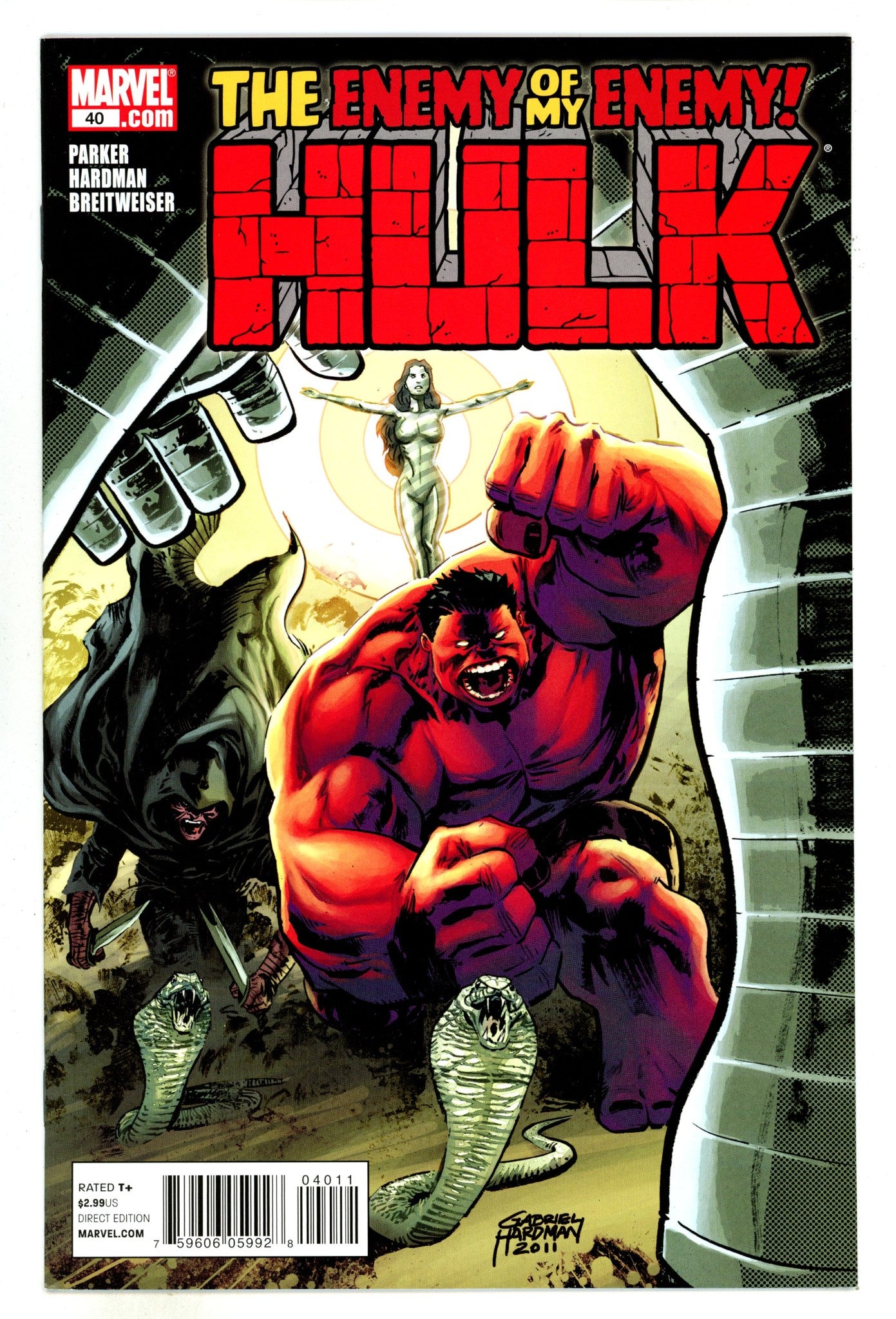 Hulk Vol 1 40 High Grade (2011) 