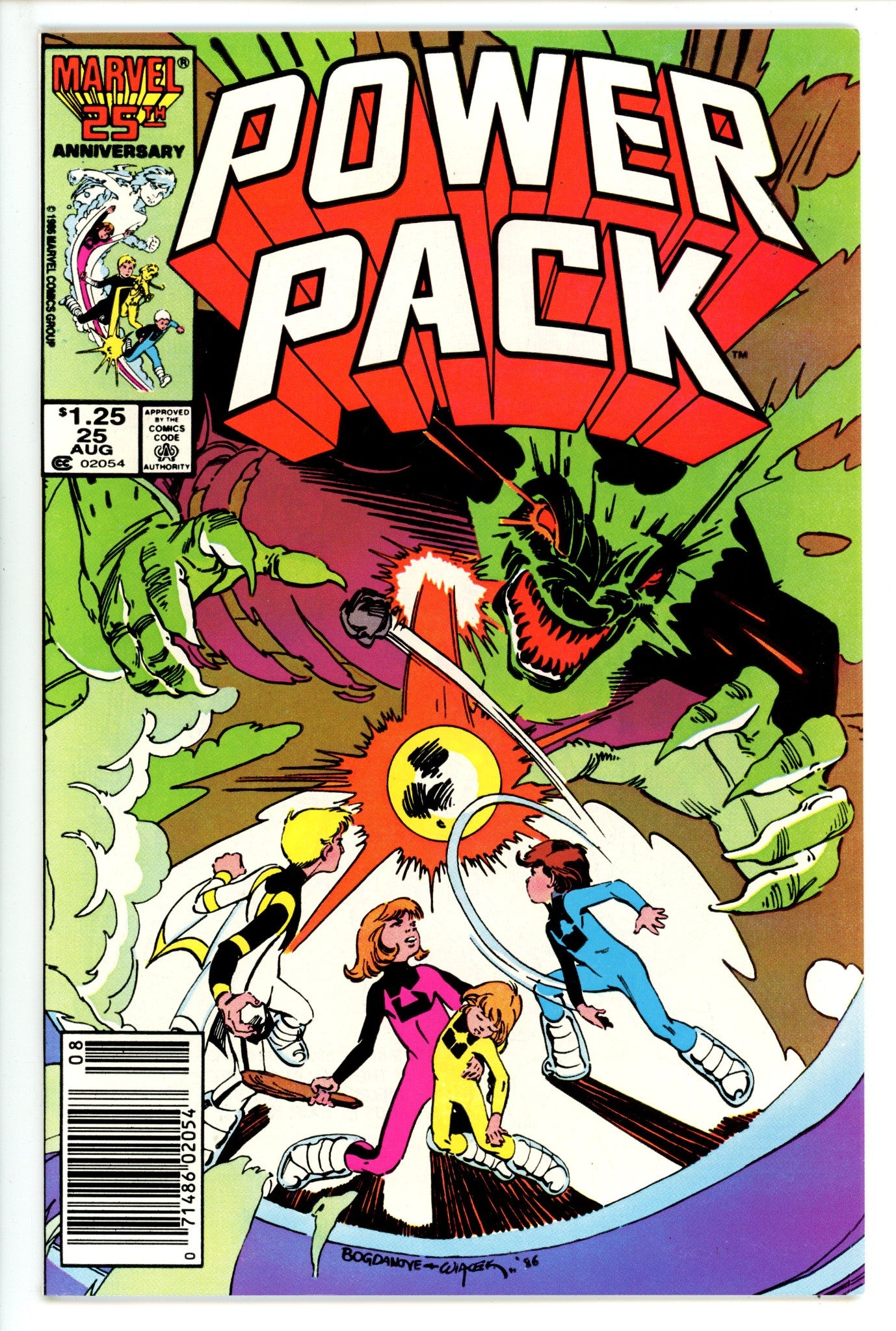 Power Pack Vol 1 25 Newsstand NM (1986)