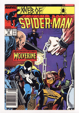 Web of Spider-Man Vol 1 29  Mid Grade   (1987)   Newsstand