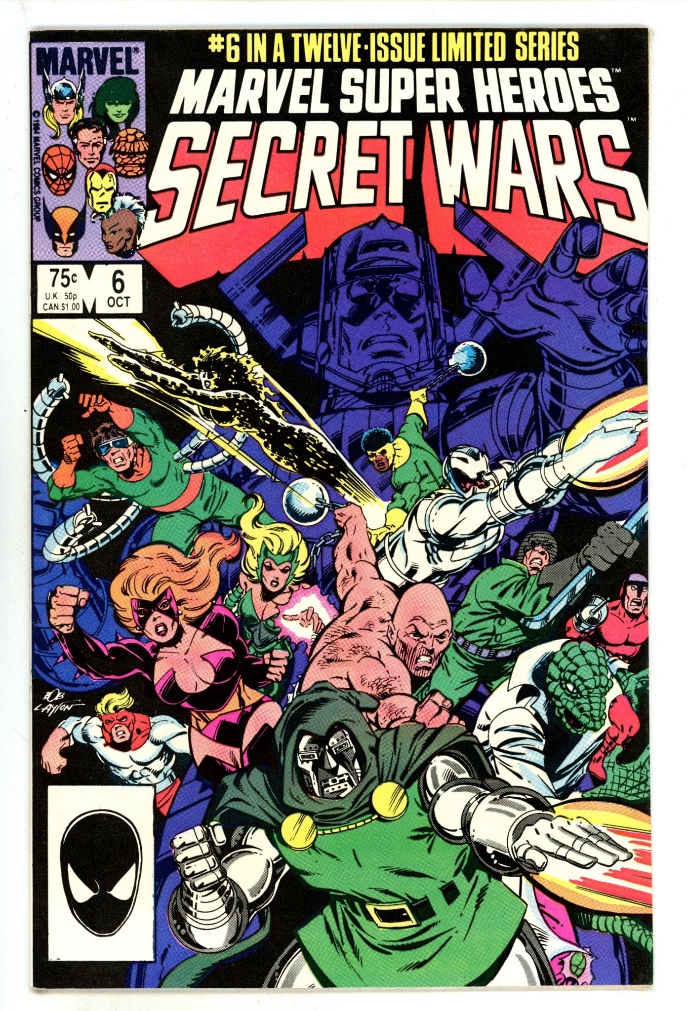 Marvel Super-Heroes Secret Wars 6 VF/NM (9.0) (1984) 