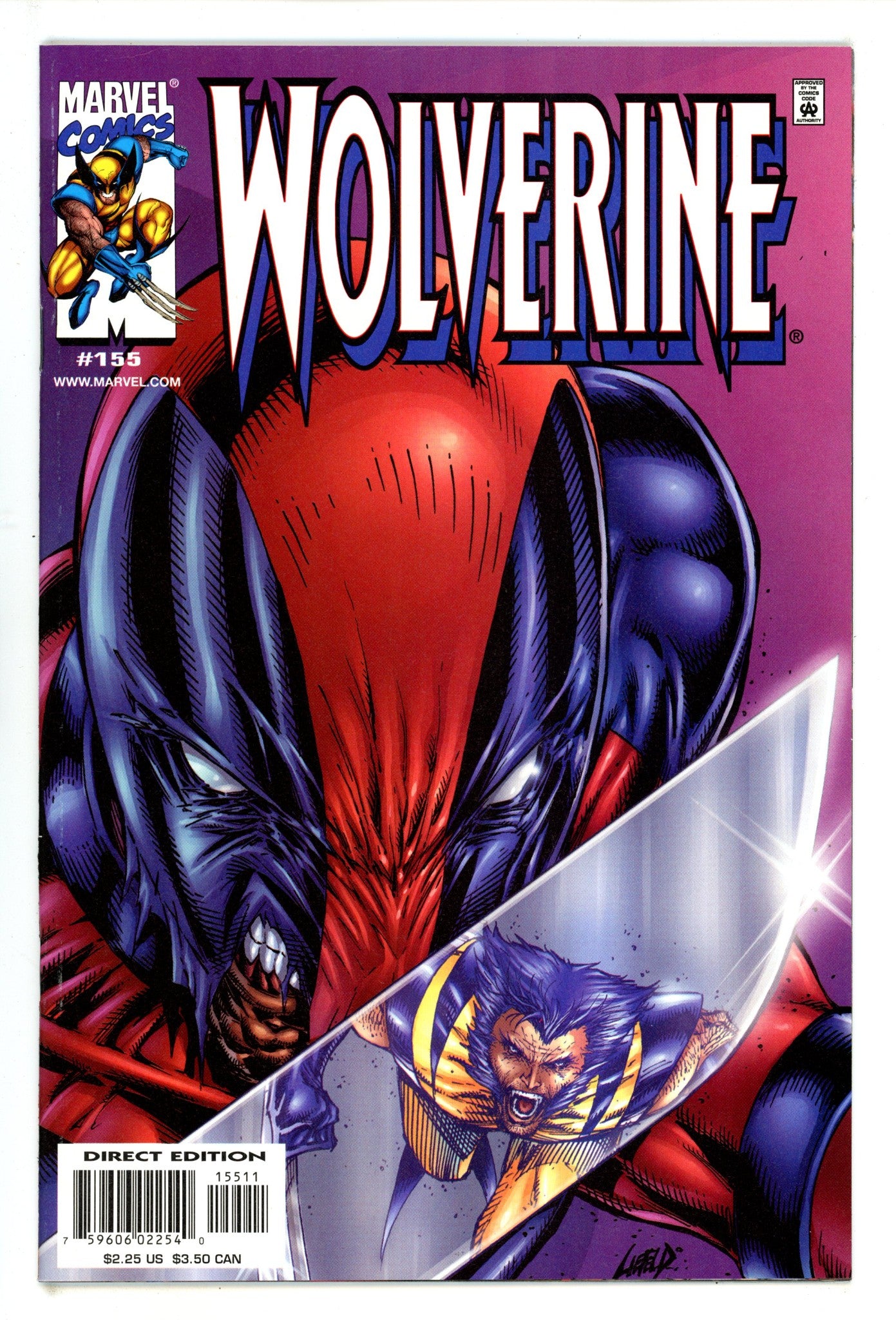 Wolverine Vol 2 155 NM- (9.2) (2000) 