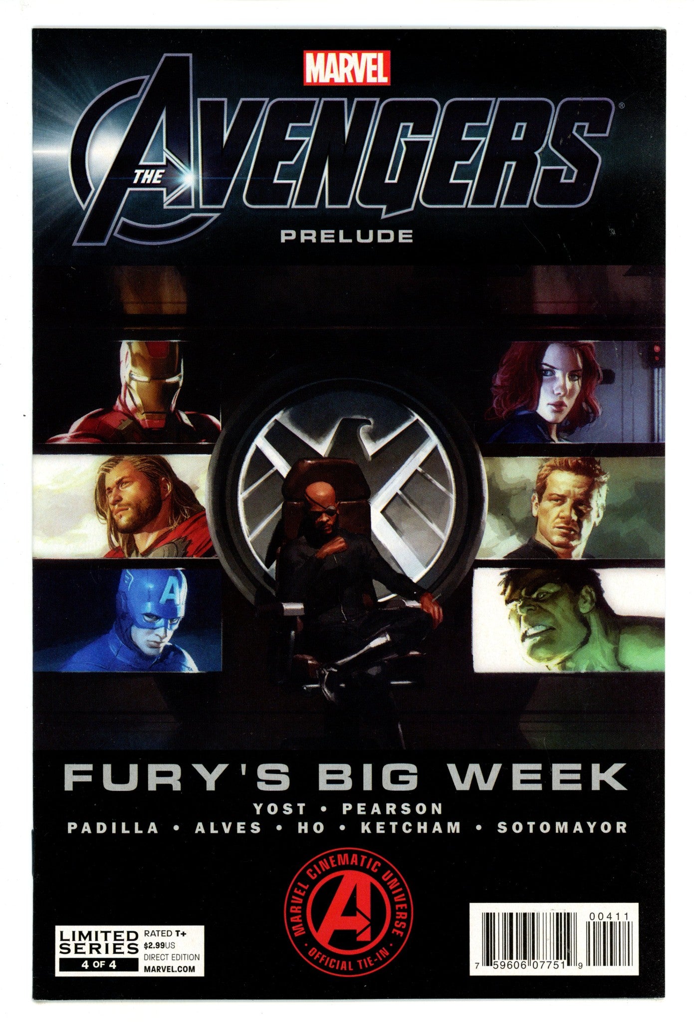 Marvel's the Avengers Prelude: Fury's Big Week 4 High Grade (2012) 