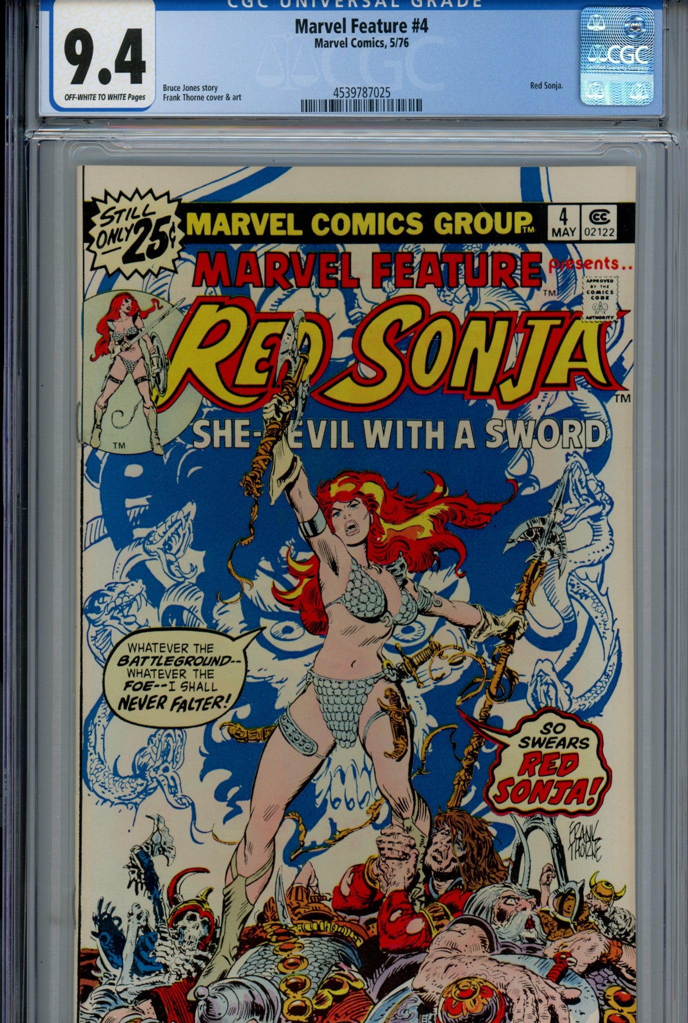 Marvel Feature Vol 2 4 CGC 9.4 (NM) (1976) 