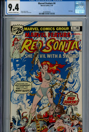 Marvel Feature Vol 2 4 CGC 9.4 (NM) (1976) 