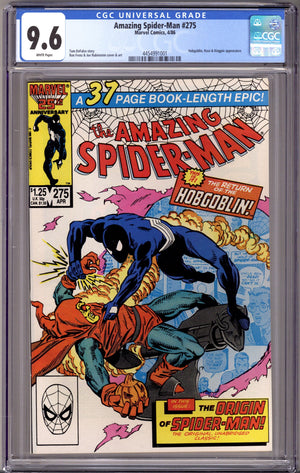 The Amazing Spider-Man Vol 1 275 CGC 9.6 (NM+) (1986)