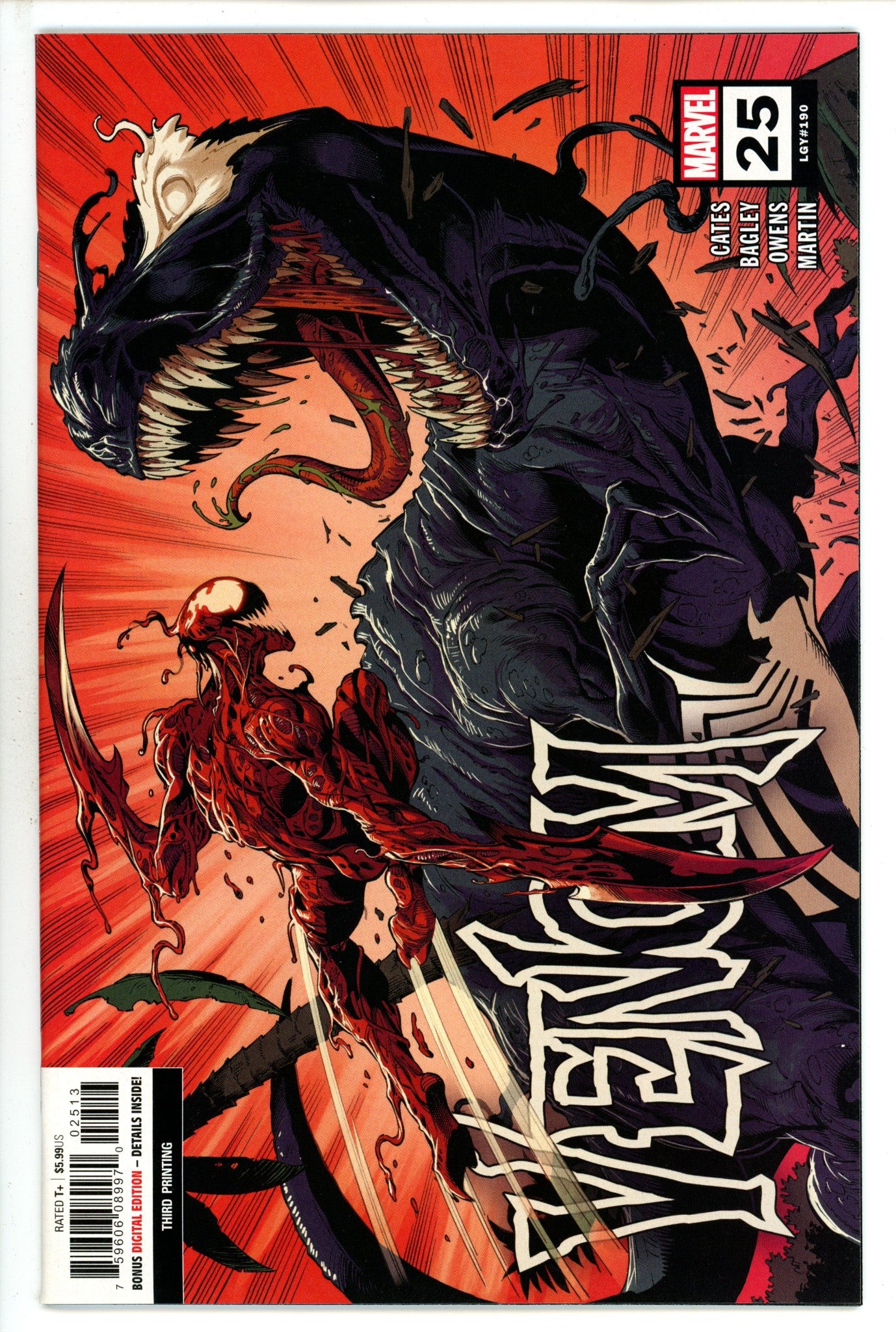 Venom Vol 4 25 (190) 3Rd Print (2020)