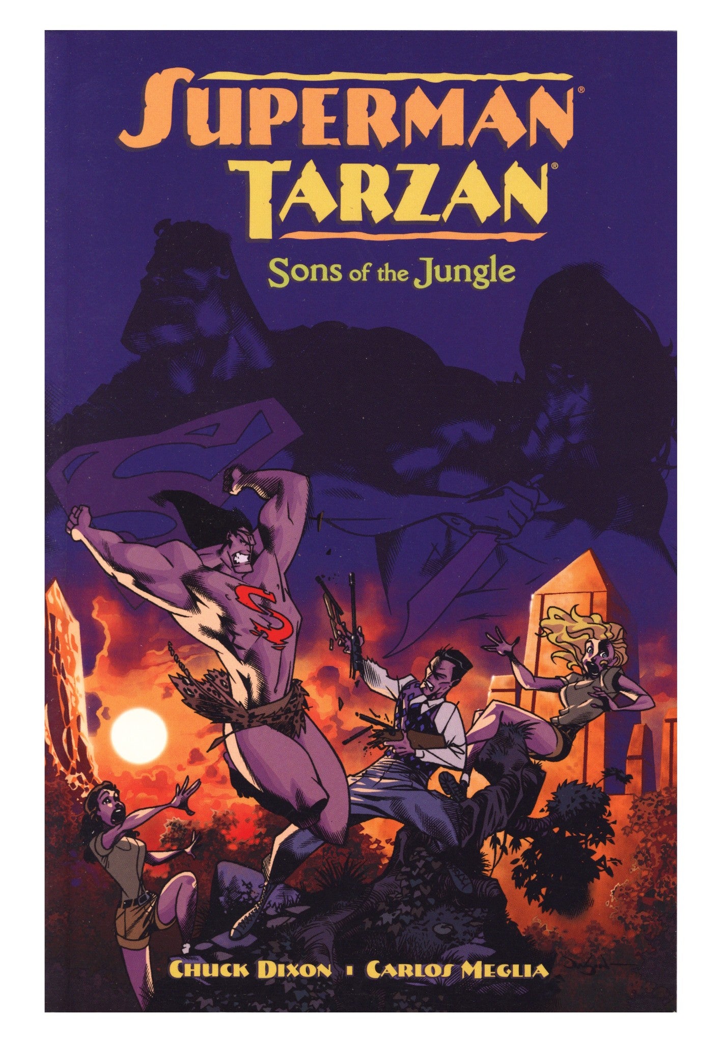 Superman / Tarzan: Sons of the Jungle TPB [nn] Mid Grade (2002) 
