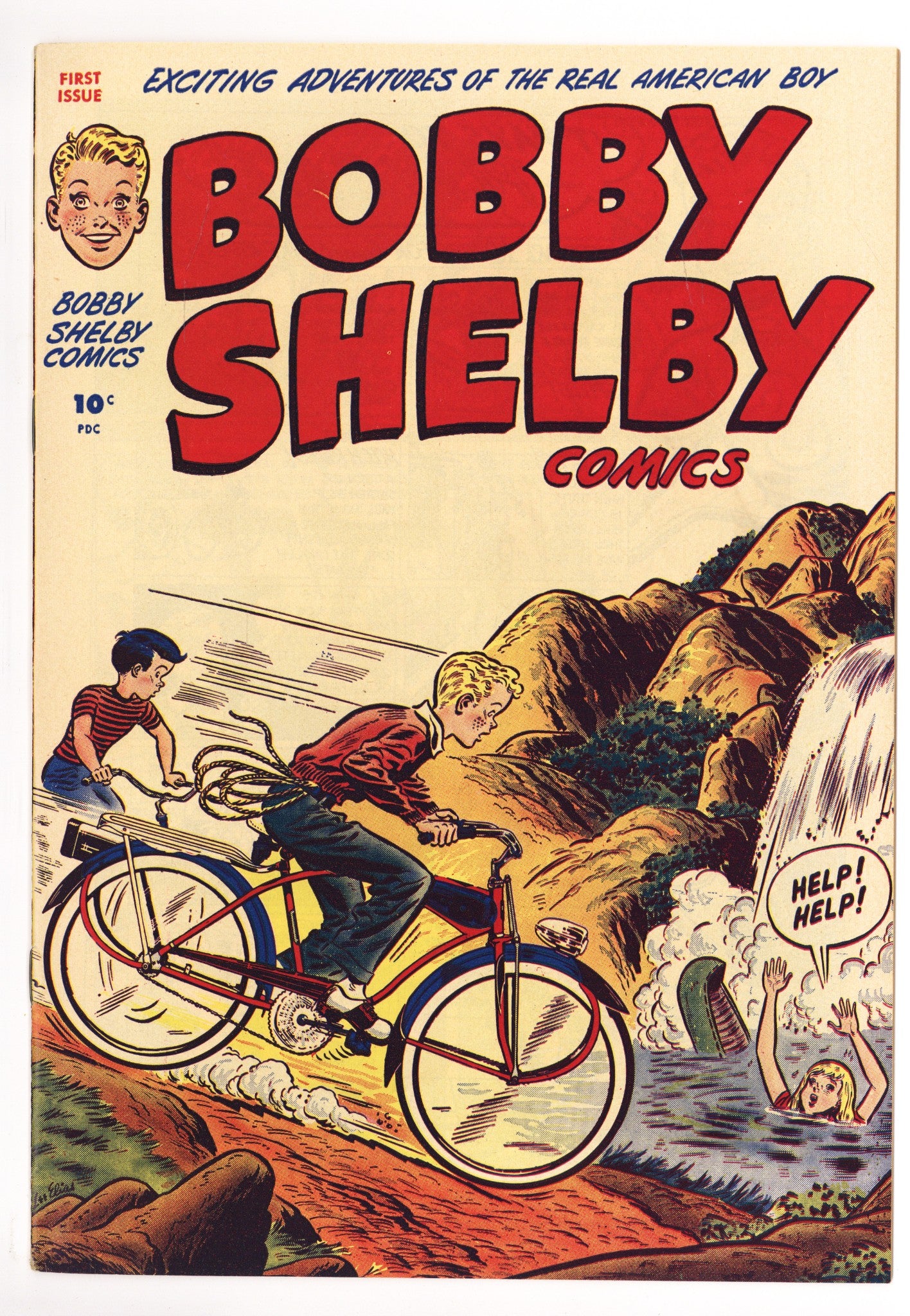 Bobby Shelby Comics 1 NM- (9.2) (1949) 