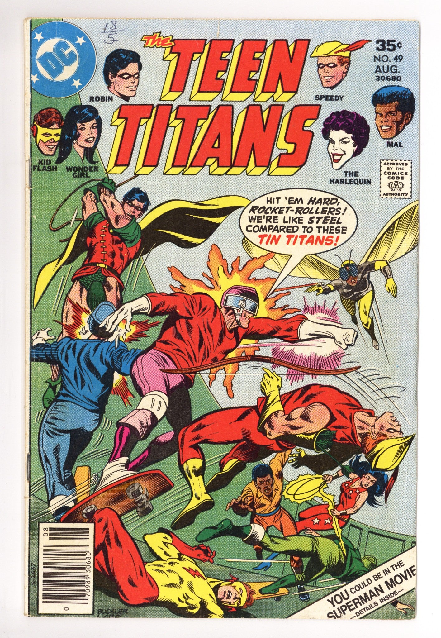 Teen Titans Vol 1 49 Low Grade (1977) 