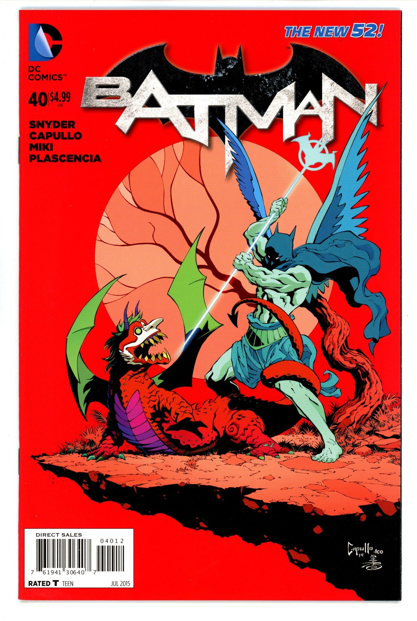 Batman Vol 2 40 High Grade (2015) 2nd Print 