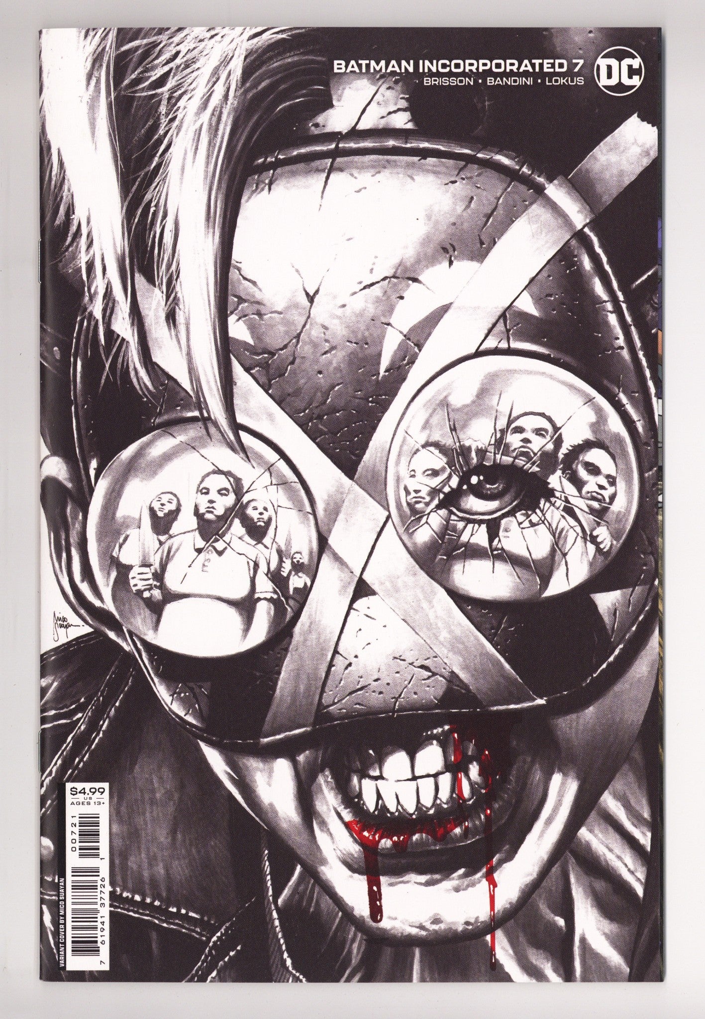 Batman Incorporated Vol 3 7 High Grade (2023) Suayan Variant 
