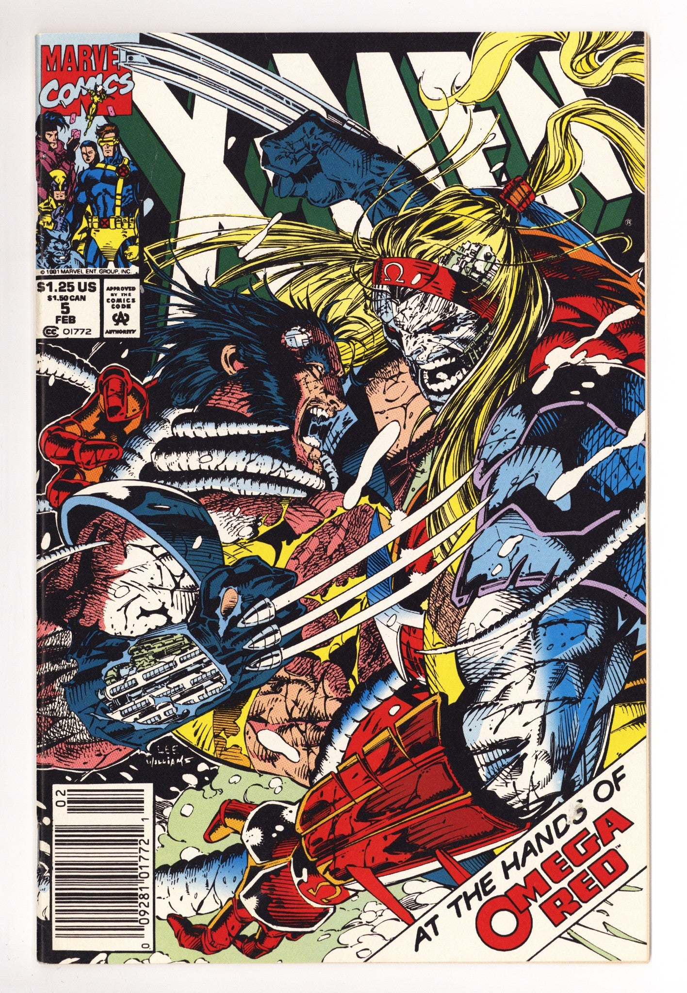 X-Men Vol 1 5 Very Low Grade (1992) Newsstand 
