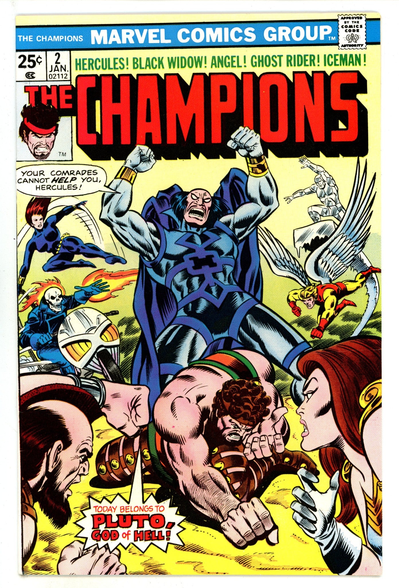 The Champions Vol 1 2 VF (8.0) (1976) 