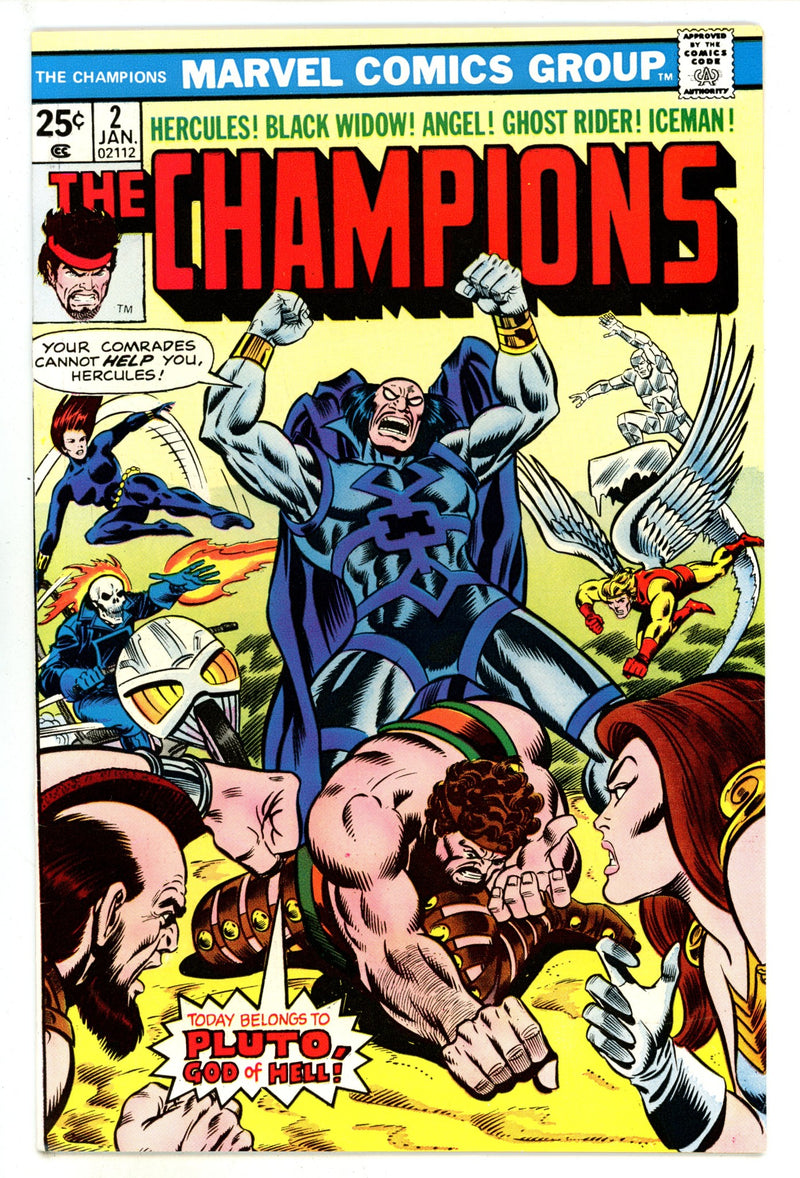 The Champions Vol 1 2 VF (8.0) (1976) 