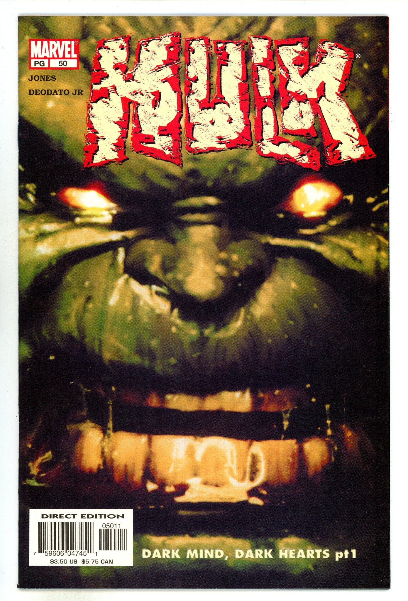 Incredible Hulk Vol 2 50 High Grade (2003) 