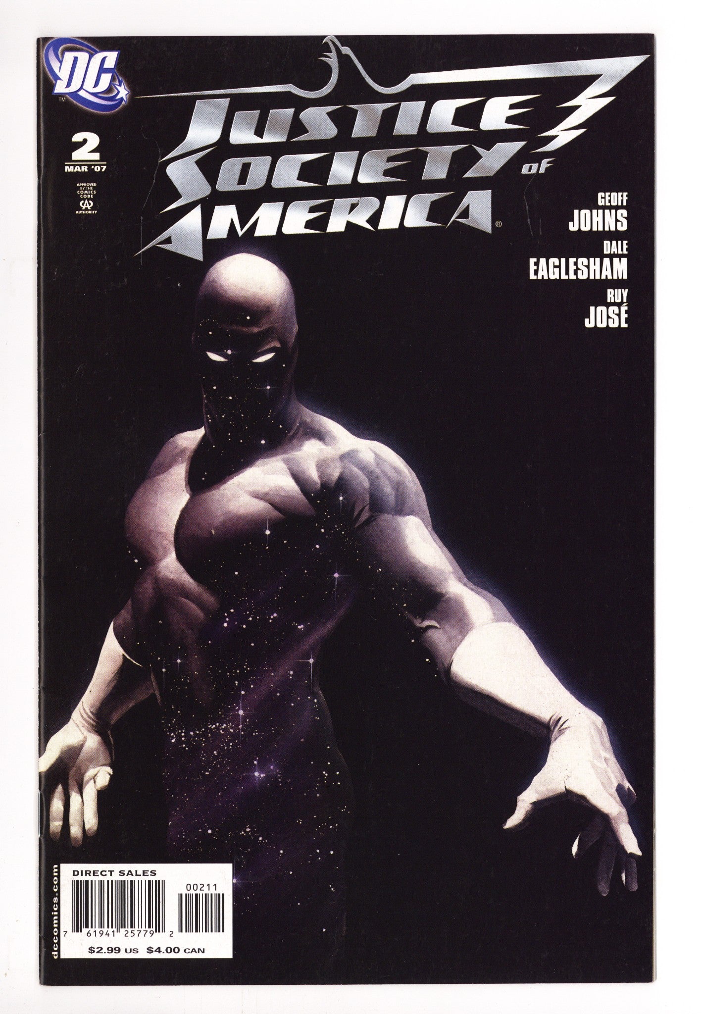 Justice Society of America Vol 3 2 Mid Grade (2007) 